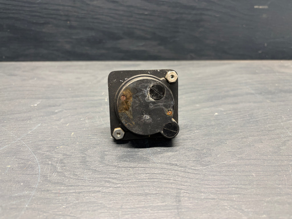 Wakmann 8-day aircraft panel clock.