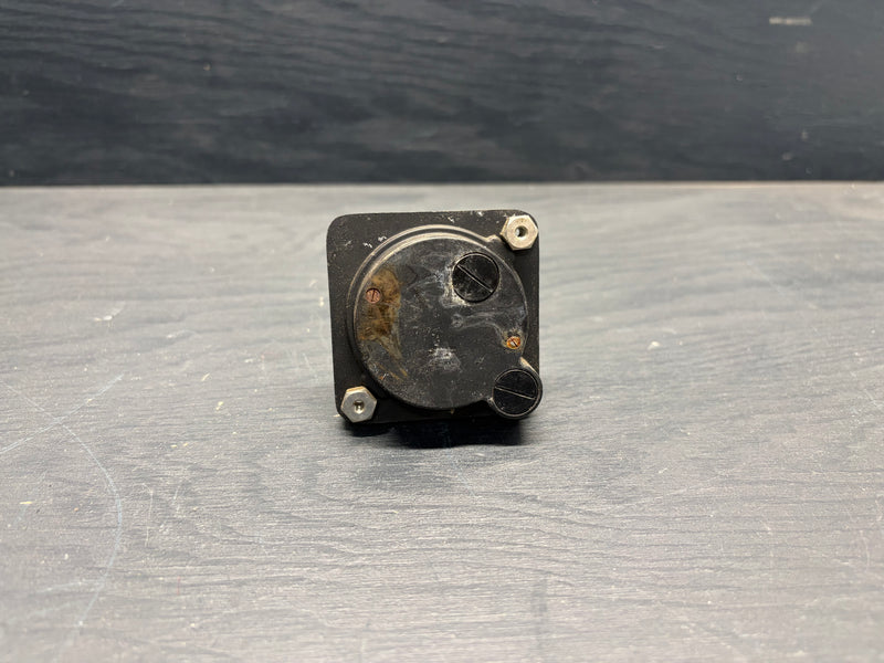 Wakmann 8-day aircraft panel clock.