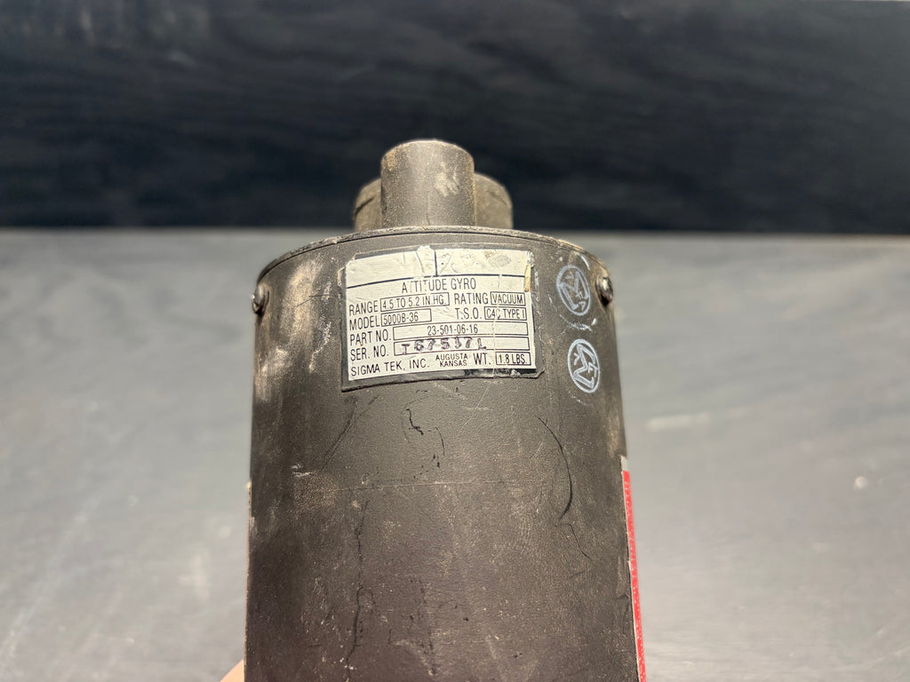 Sigma-Tek 5000B-36 attitude gyro