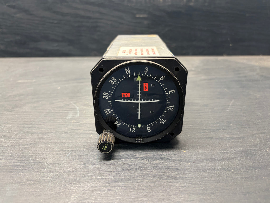 King KI 204 VOR/LOC/Converter & Glideslope Indicator