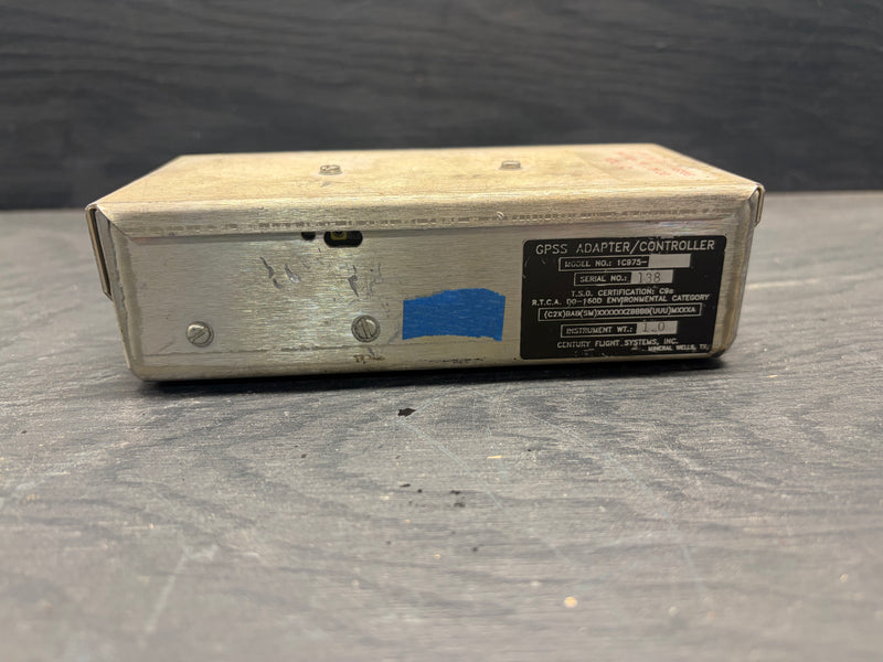 Century Flight Systems GPSS Adapter/Controller