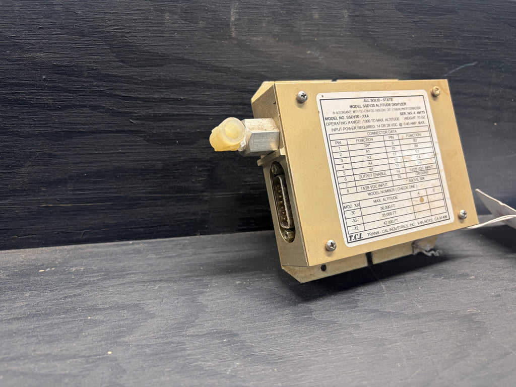 Trans-Cal Industries SSD120 Altitude Digitizer (Altitude Encoder)