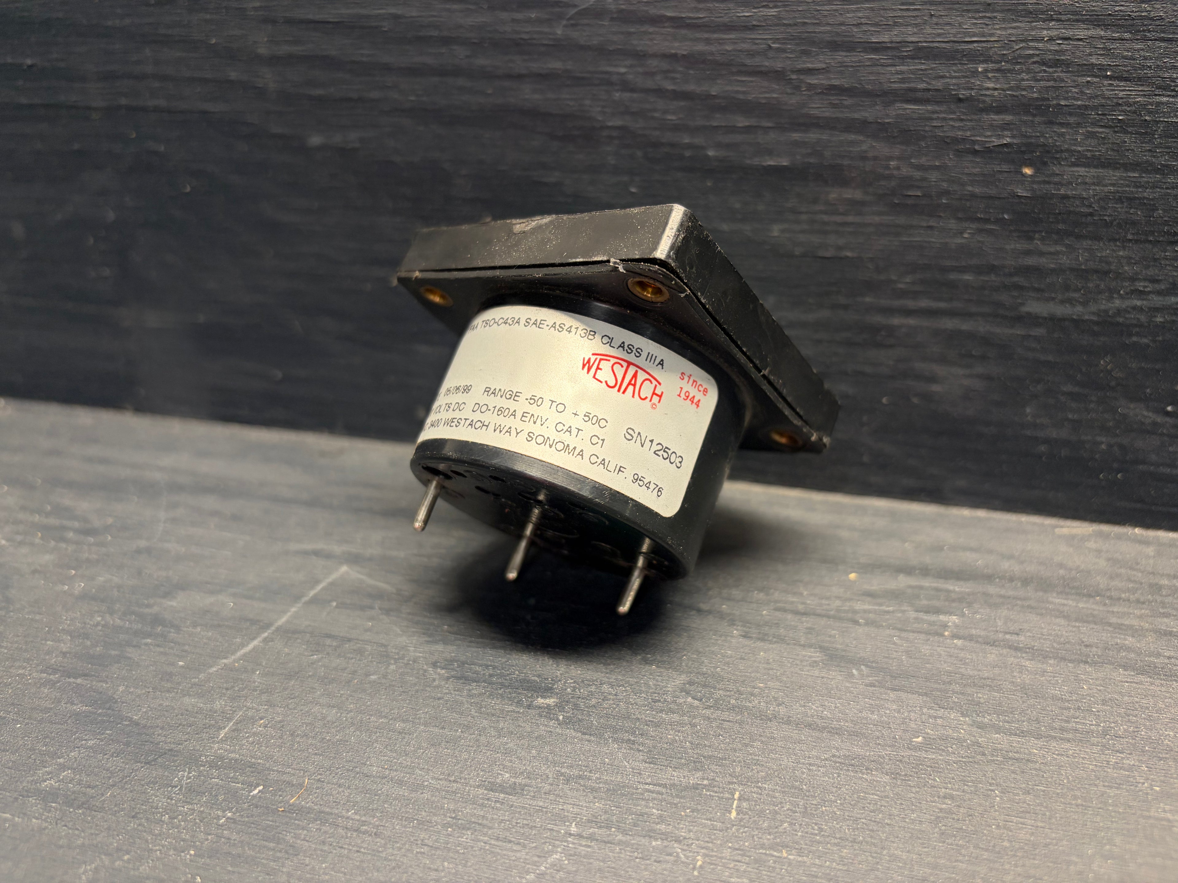 Westach / Westberg 2A3-1 Carburetor Temperature Gauge