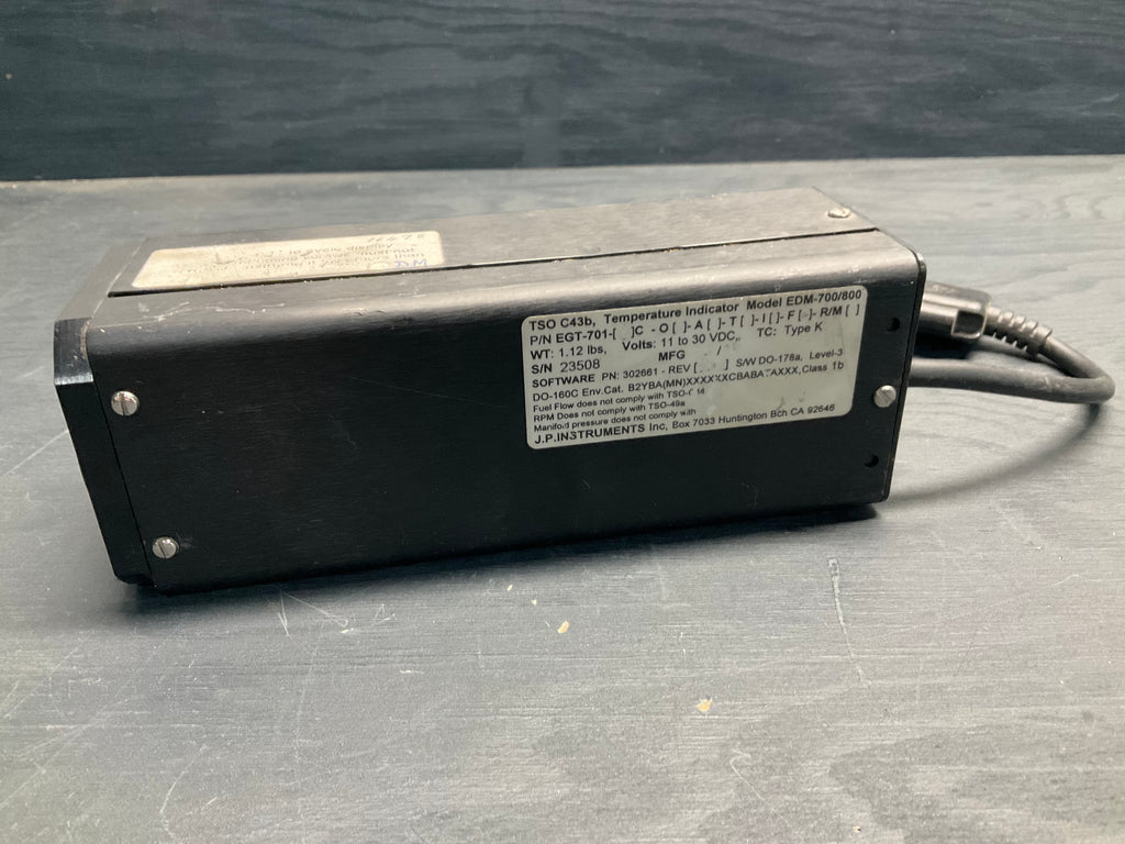 J.P. Instruments EDM-700/800 Engine Data Management Temperature Indicator