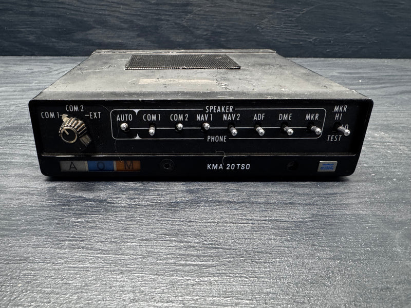 King KMA-20 TSO Audio Panel