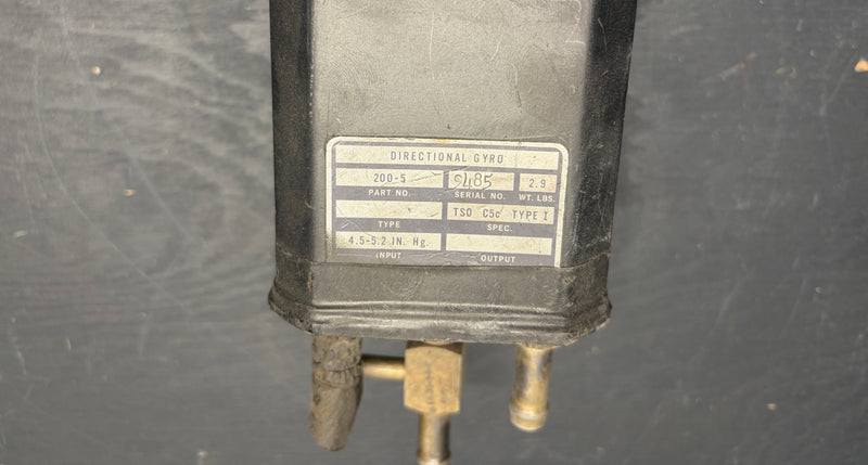 Aviation Instruments Mfg. Corp. (AIM) Directional Gyro