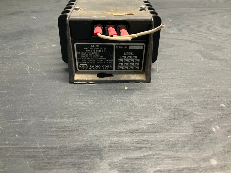 King Radio KA-39 Voltage Converter